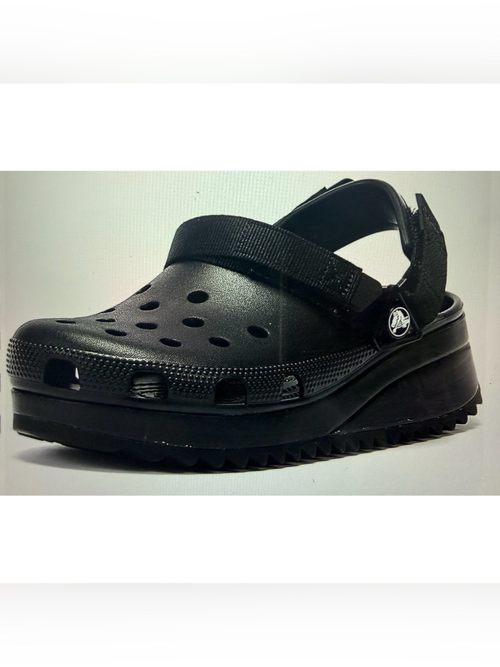 Discontinued CROCS HIKER XSCAPE CLOG Black Unisex men's 6 women's 8 New Trecking